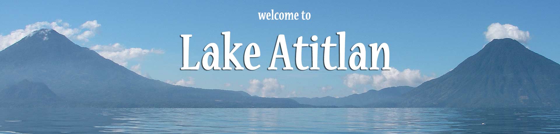 The lake as seen from Panajachel